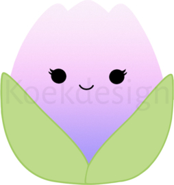 squishmallow - easter tulp cookie cutter