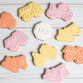 graaf machine stempel & cookie cutter - 2 delig