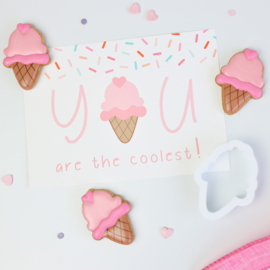 You are the coolest cookie cutter & kaart