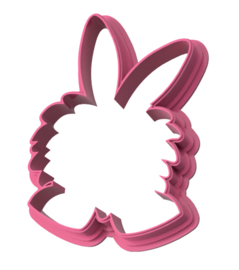 Monster bunny cookie cutter 7,5 cm