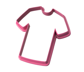 Voetbal shirt cookie cutter