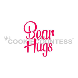 Bear Hugs Stencil