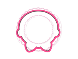 Baby boy met strik cookie cutter