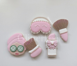 Make -up set 5 delig cookie cutters