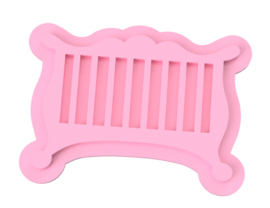 Ledikant cookie stempel & cookie cutter 2 delig