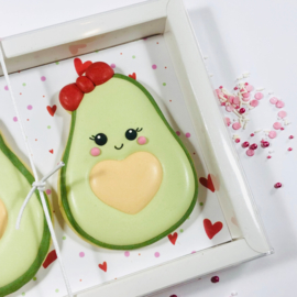 Stickers  "Let's Avo cuddle" per 24 stuks