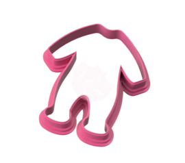 Baby pyjama cookie cutter