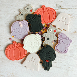 Spookje stempel & cookie cutter - 2 delig