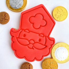 SINT cookie stempel & cookie cutter - 2 delig