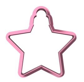 kerstster kerstbal cookie cutter