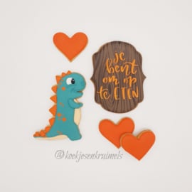 Je bent om op te eten cookie stencil