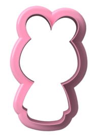 Kind in bunny pak cookie cutter