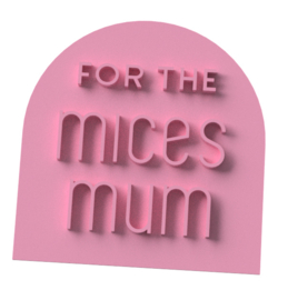 Mices MUM & muis stempel & cookie cutters - 4 delig