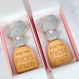 Mices MUM & muis stempel & cookie cutters - 4 delig