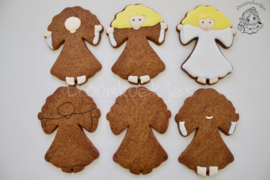 Kerststal 15 delig - cookie cutters & hulpstencils