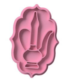 Lamp stempel & cookie cutter - 2 - delig