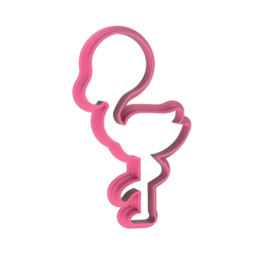 Flamingo cookie cutter