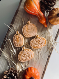 4 x pumpkin  stempel & cookie cutter - 8 delig