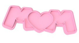 MOM stempel & cookie cutter - 2 delig