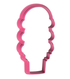 ijsje 3 bolletjes cookie cutter