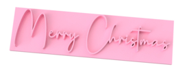 Merry christmas cookie stempel met handvat