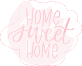 Home sweet home - cutter & stencil set