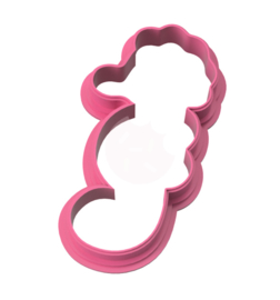 Zeepaardje # cookie cutter