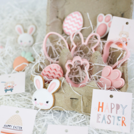 Easter set voor doosjes / zakjes - cookie cutters