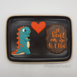 Je bent om op te eten cookie stencil