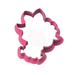 Schattig schaapje cookie cutter & hulp stencil