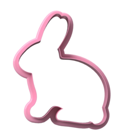 Paashaas mand 12,5 cm cookie cutter