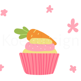 cupcake carrot cookie cutter