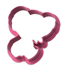 Koala met tak cookie cutter & hulp stencil