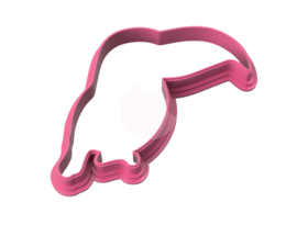 Tucan cookie cutter