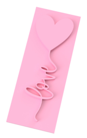 LOVE balloon  stempel