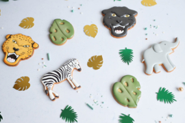 Zebra cookie cutter