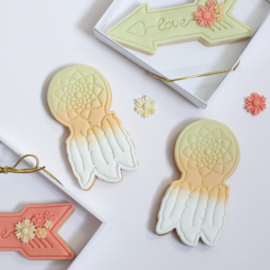 Dreamcather stempel  & cookie cutter - 2 delig