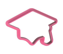 afstudeer cap cookie cutter