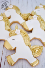 Unicorn Lesly cookie cutter