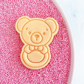 beer rammelaar stempel  & cookie cutter - 2 delig
