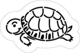 Schildpad cookie cutter & stencil