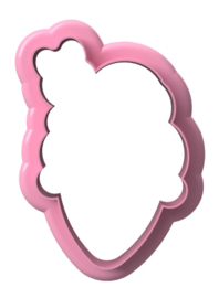 Ijsje met haasje cookie cutter