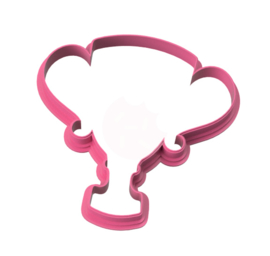 Best dad beker cookie cutter & stencil  10 cm