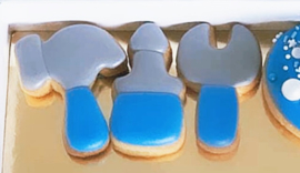 Schroevendraaier cookie cutter