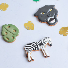 Zebra cookie cutter