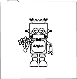 Valentijn robot # PYO stencil