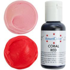 AmeriColor Soft Gel Paste coral red