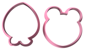 roodkapje en wolf  cookie cutter