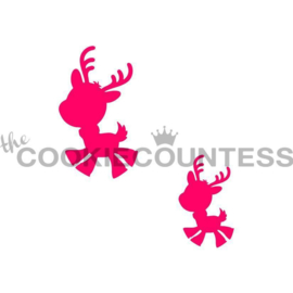 Playful Reindeers 2 sizes