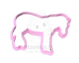 Zebra cookie cutter